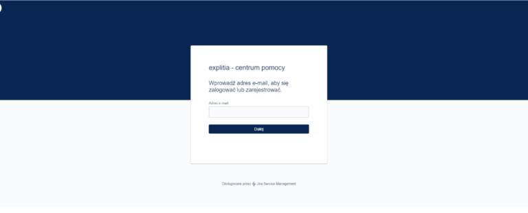 Jira system do obsługi zgłoszeń serwisowych w ecplitia